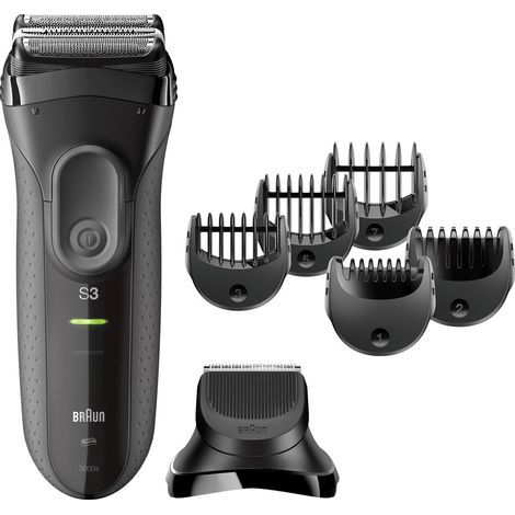 Rasoio elettrico Braun 3000BT nero/grigio (1/5)