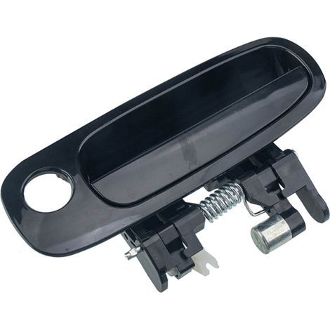 2er-Set Türgriffe außen, passend für Toyota Corolla (Baujahre 1998–2002), Schwarz (1/5)