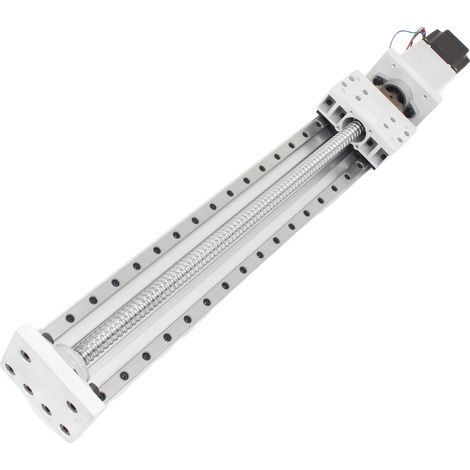 CNC-Linearführungsaktuator, 100-600mm Hub, Nema23 Schrittmotor, 500mm, Kein Fahrer (1/2)