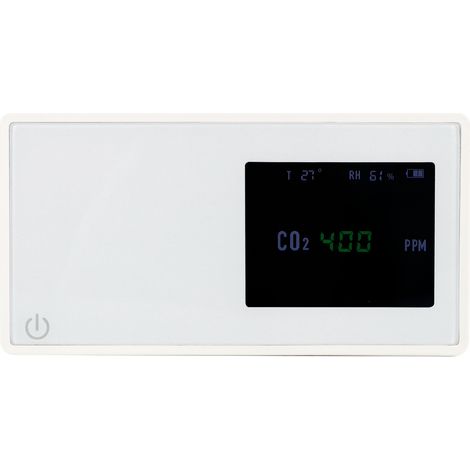 Détecteur de dioxyde de carbone USB numérique intelligent à induction infrarouge, testeur de CO2 pour la qualité de l'air domestique (1/5)