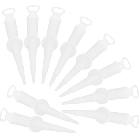 Embouts de Calfeutrage Flexibles en Silicone 10 Pièces 360° Rotatifs 45° Coudés pour Angles Difficiles Accès Kit d\'Outils Calfeutrage Maison Salle de Bain (1/5)
