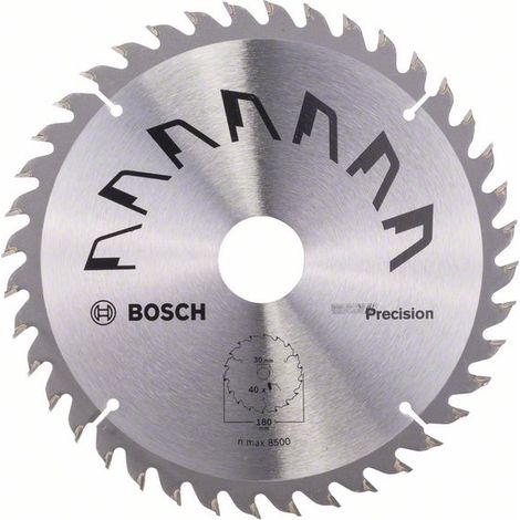 Bosch Kreissägeblatt PRECISION, DIY, 180 x 30 x 2,5 mm, 40 (1/2)