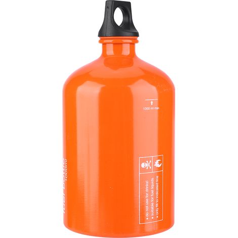 Réservoir de carburant 1L pour réchaud de camping, réservoir à essence portable pour randonnée et activités extérieures