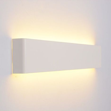 Applique Murale Interieur LED 5W-14CM Blanc Chaud 3000K Lampe Murale Aluminium Luminaire Mural Moderne pour Chambre Salon Couloir Escalier Hôtel Hall d'Entrée Vitrine (1/5)