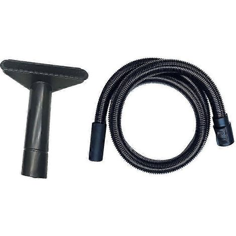 Tuyau d'aspirateur souple de 2,5 m avec 38 filetages et brosse à main PT, compatible avec les aspirateurs Karcher séries NT/WD, kit d'extension pour aspirateurs de voiture/à main (1/5)