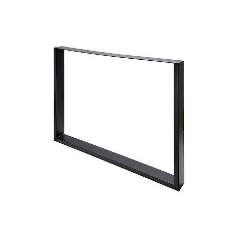 Hettich Tischgestell U 90 x 71 cm Stahl schwarz - 1 Stück Tischgestell