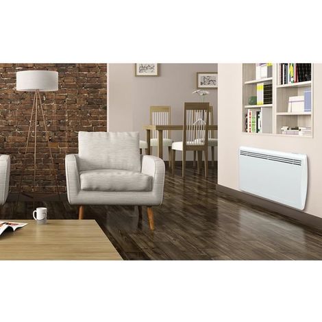Carrera Radiateur Électrique LCD Céramique Blanc 1000W NATA — vue 2