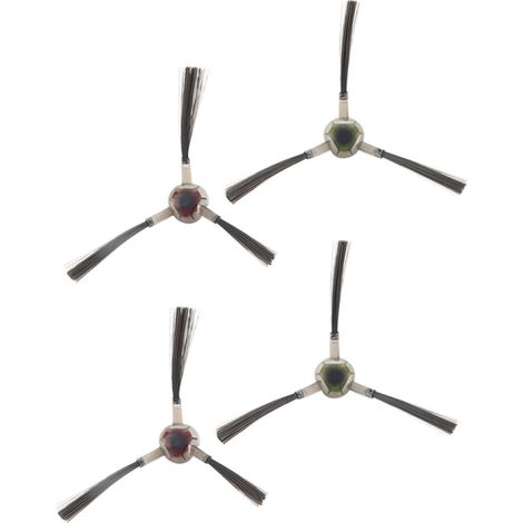 Cepillos Laterales para Robot Aspirador, ABS Resistente 14cm, Compatible Deebot DE55 DE6G DD33 DJ35 – Ideal para Limpieza de Esquinas y Bordes en el Hogar (1/5)