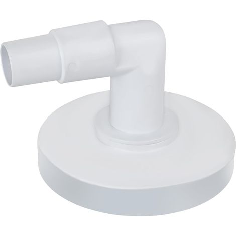 Piastra di aspirazione di ricambio per skimmer per piscina Hayward SP11041 SP1090, SP1091 e SP1092 - Adattatore a gomito per tubo combinato Skim Vac da 1 1/4" e 1 1/2" (6 pollici)