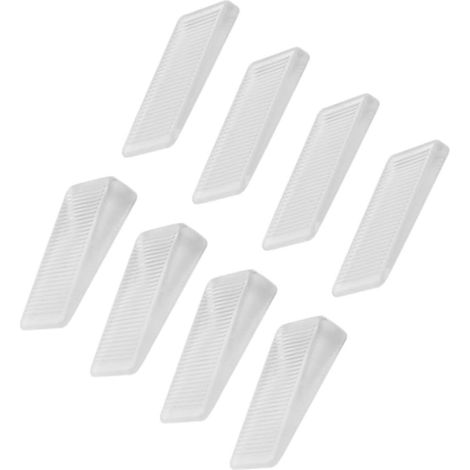 16 cales de nivellement transparentes en PVC pour meubles, portes (1/5)