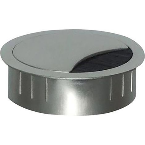 BMB Kabeldurchlass EXIT R, Ø60 mm, H: 21 mm, Edelstahloptik