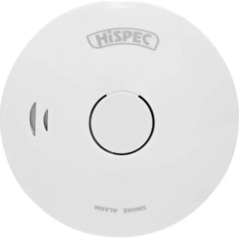 Hi-Spec 10 Year Longlife Battery Optical Smoke Alarm (HSA/BP/10)