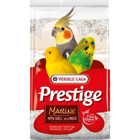 Arena de conchas Versele Laga ANÍS MARINO 5kg - Arena de ANÍS para pájaros 40% CONCHAS