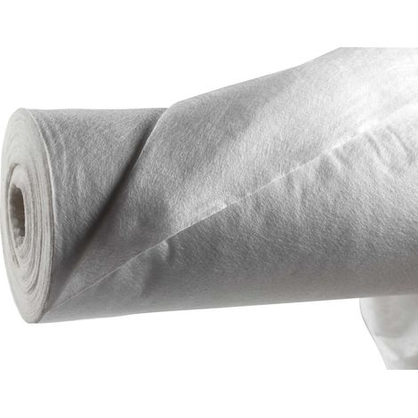 Telo in TNT 2x50 mt 200 gr/mq per Laghetti Artificiali Rama Bianco