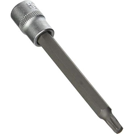 Punta Torx Bahco t25 80 mm lucidato 1 4 pollice esagonale