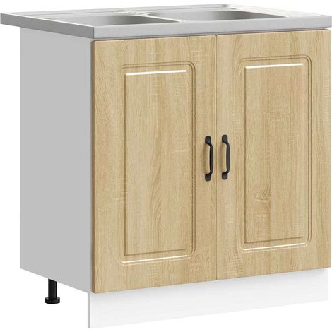 Maison Exclusive - Mobile da cucina Kalmar Rovere Sonoma 80 x 46 x 81,5 cm