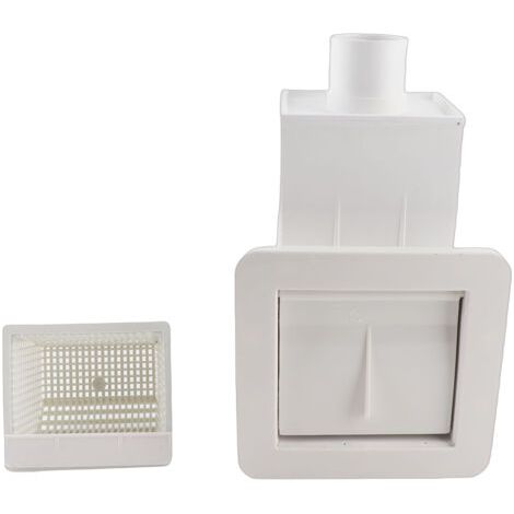 RHG Kit d'écumeur de 3,8 cm (1,5 po) pour piscine hors sol, système d'évacuation des eaux usées, équipement de nettoyage d'écumeur de piscine (1/5)