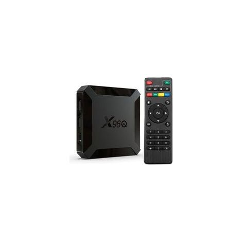 Cellfast – Boîtier IPTV Android 10.0 X96Q – 4K WiFi 2.4GHz – Quad core H616 – 1Go RAM 8Go ROM – Lecteur multimédia