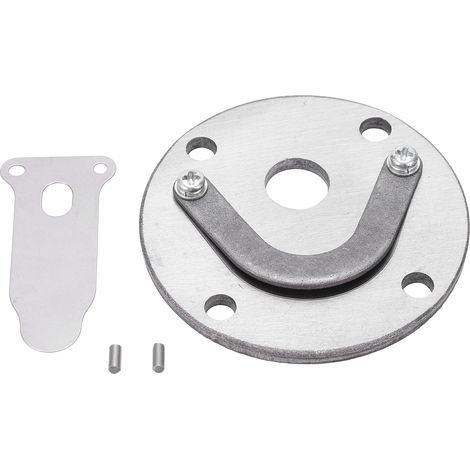 Placa de válvula para compresor de aire, lengüeta en forma de U, pieza metálica, accesorio de repuesto, 3/8 de pulgada, 45 x 47 mm (1/5)