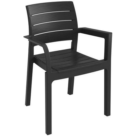 Toomax Sedia da Esterno 969 Recanati Antracite Scuro