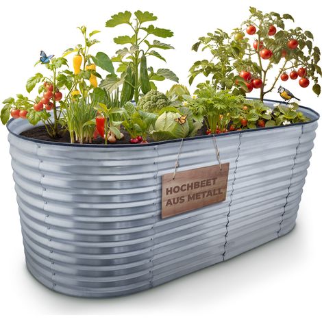 Beet Strend Pro Garden, Hochbeet, verzinkt, 100x200x78 cm (1/5)