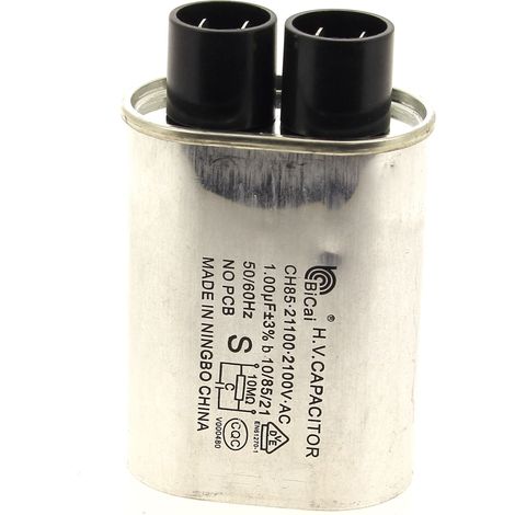 Condensatore 1,00µf 2100v per microonde brandt