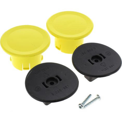 Kit flangia di montaggio impugnatura 9.001-940.0 per aspirapolvere karcher (1/2)