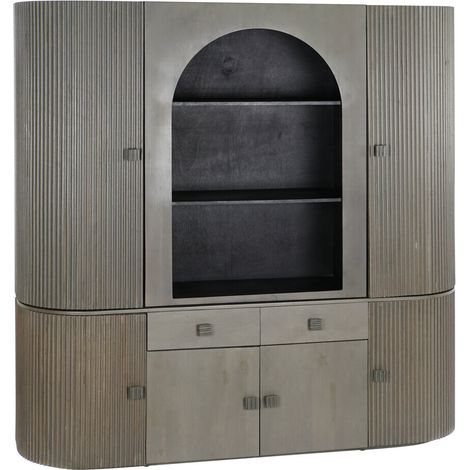 Vitrine Jamun Verre 177X40X180 Gris (1/5)