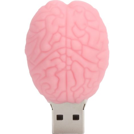 16 GB pinkfarbener, gehirnförmiger USB-2.0-Stick – Tragbarer Datenspeicher für den Computer (1/5)