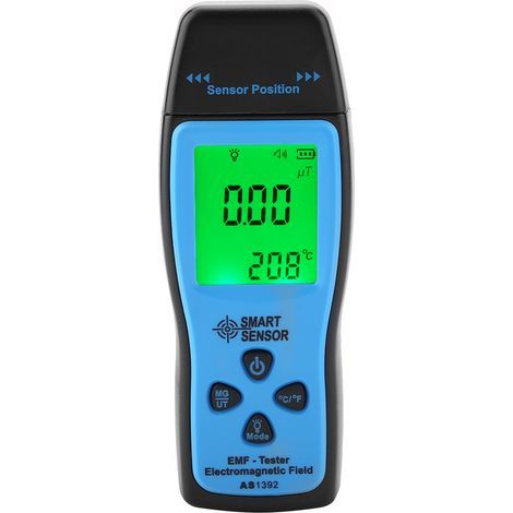 Capteur intelligent AS1392, radiomètre électromagnétique numérique, Mini écran LCD, testeur EMF (1/5)