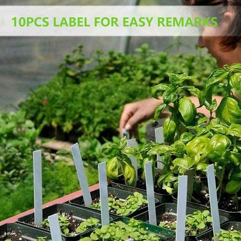 Ensemble de 3 Plateaux de Bouturage 12 Cavités avec Aération pour Jardinage - Inclus Étiquettes et Transplantoir Noir - Kit de Culture Idéal pour Semis et Repiquage-KZQ (1/5)