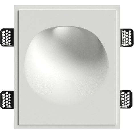 Segnapasso gesso lampadari bartalini nidor 037 gu10 led parete verniciabile (1/5)