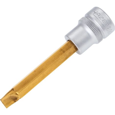 Hazet Schraubendreher-Steckschlüsseleinsatz, Vierkant hohl 10 mm (3/8), Schlitz Profil, 1.2 x 8 mm (1/3)