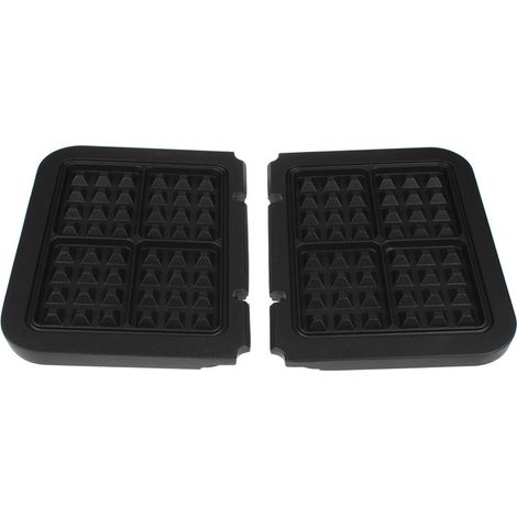 Cuisinart - plaques gaufres - set de 2pcs - gr020e - (1/3)
