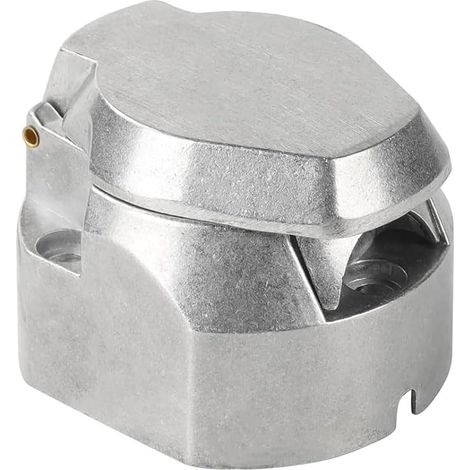 Prise de remorque 13 broches, prise de remorque 12 V en aluminium, connecteur de barre de remorquage pour bateaux, camping-cars, caravanes ou autres véhicules utilitaires. (1/5)