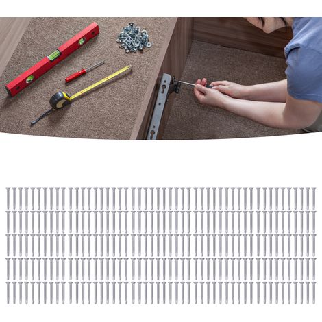 250 vis autoperceuses à tête fraisée Phillips en acier inoxydable 410, longueur nominale 32 mm, M4.2-18 (1/5)