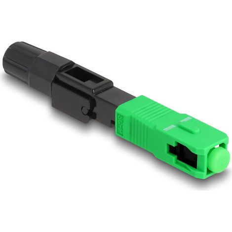 Delock 87989 conector rÁpido de fibra Óptica sc simplex macho apc montaje en campo (1/3)