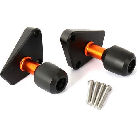 1 pair of fall arrestor sliders, fairings, and crash pad protectors for 390DUKE motorcycles (1/4)