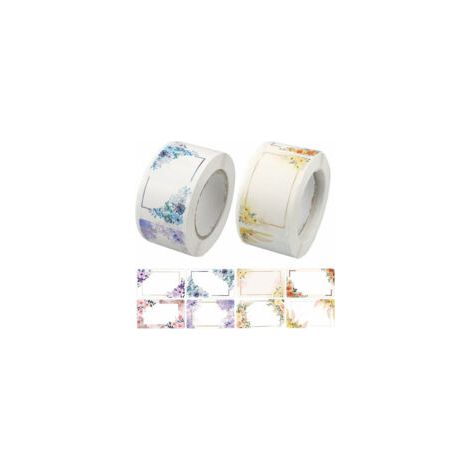 Lot de 500 étiquettes autocollantes pour pots de confiture, 2 rouleaux, pour la cuisine, la mise en conserve artisanale (1/4)