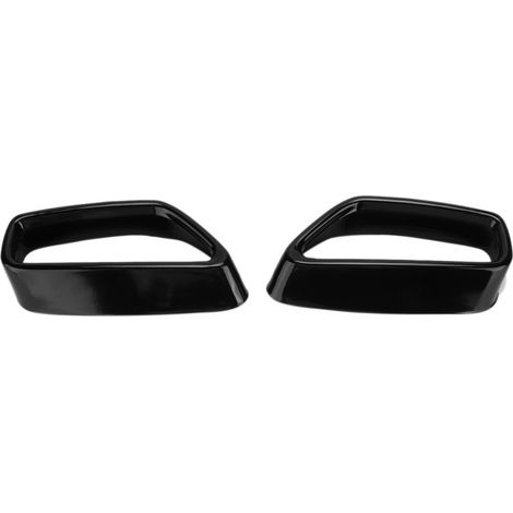 Cover tip of hose exhaust black shiny, 2 pieces, replacement for series 5 G30 G38 2018 2021 (1/5)