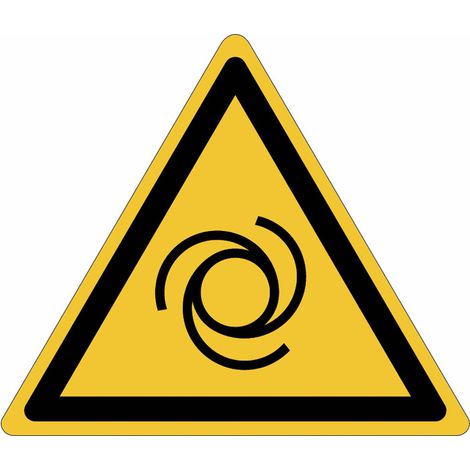 Cartelli adesivi ISO 7010 "Macchina ad avviamento automatico" - W018 - Misura: 50mm x 50mm - Numero Pezzi: 10 pezzi