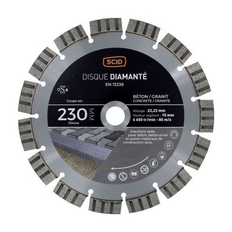 Beton Granit Scheibe 230 22, 23 – Prestige