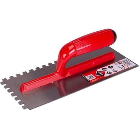 Stahlkamm 28 cm (8 x 8) offener Kunststoffgriff 25905 RUBI