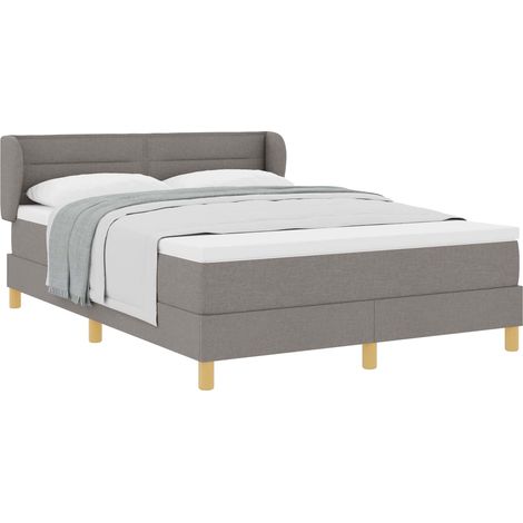 Maison Exclusive - Letto a molle con materasso Talpa 140 x 190 cm Tessuto