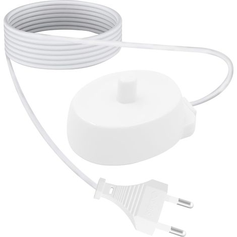 Chargeur de Brosse à Dents Electrique Modèle 3757 pour Braun Oral B D10 , D34, P4000, D12, D16, D20 P2000, P6000 Chargeur de Voyage