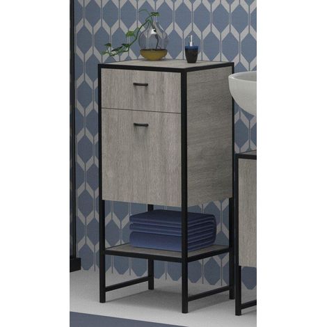 MOBILE BAGNO CON CASSETTO INDUSTRIAL (1/3)