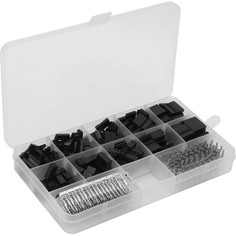 Kit de 610 connecteurs à sertir, bornes de connexion, en nylon, diamètre 2,54 mm. (1/5)