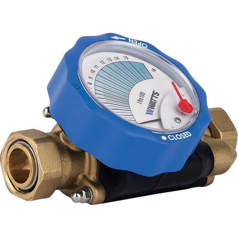 Vanne d'équilibrage statique iDROSET Séries CF 3/4" (20/27) pour eau chaude sanitaire, chauffage et eau glacée - Watts