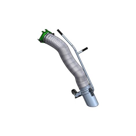 Tubo flessibile in poliuretano diametro 200 mm lunghezza 5mt aspiratore PERUZZO