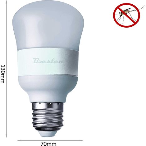 Lampada Led E27 Anti Zanzara Repellente 11W A70 AC110V 220V CCT 1800K 3800K 5800K 3 In 1 Triled B11WYMR (1/3)